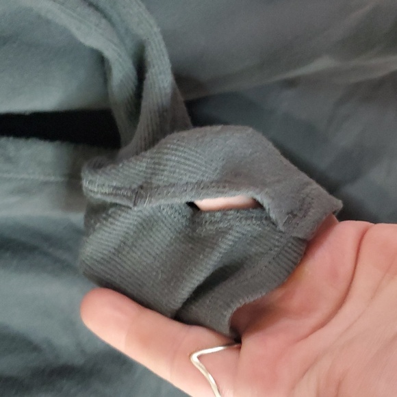 Athleta Purana Wrap Hoodie Bali Green Sage Size Small Soft Stretchy Athleisure - Picture 7 of 12